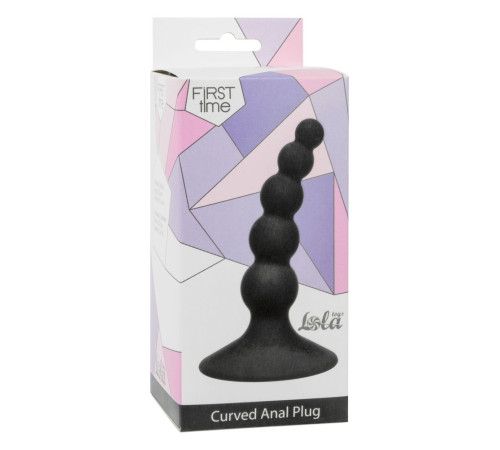 Чёрная анальная пробка Ribbed Plug Black - 10,5 см. Чёрная анальная пробка Ribbed Plug Black - 10,5 см.