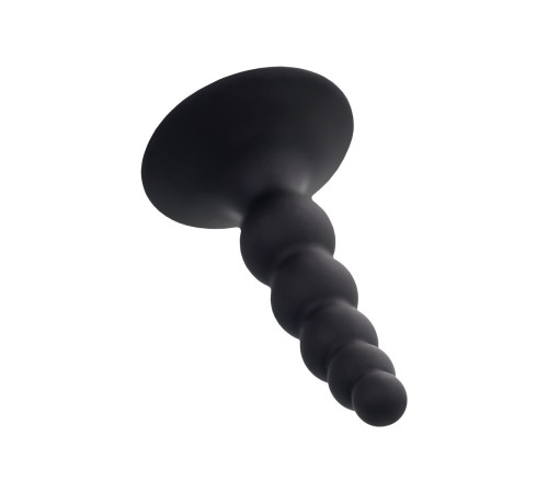 Черная анальная втулка Bootes - 10 см.