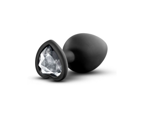 Заказать Черная анальная втулка с прозрачным кристаллом Bling Plug Medium - 8,2 см. Заказать Черная анальная втулка с прозрачным кристаллом Bling Plug Medium - 8,2 см.