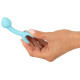 Голубая анальная втулка Mini Butt Plug - 7,1 см.