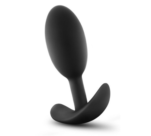 Черная анальная пробка Silicone Vibra Slim Plug Medium - 10,2 см. Черная анальная пробка Silicone Vibra Slim Plug Medium - 10,2 см.