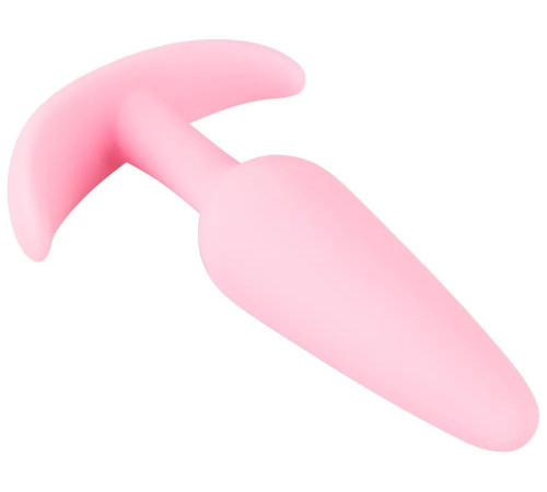 Розовая анальная втулка Mini Butt Plug - 8,4 см. Розовая анальная втулка Mini Butt Plug - 8,4 см.