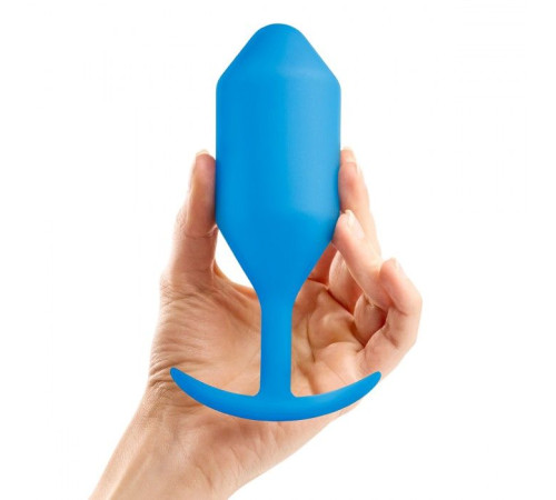 Синяя пробка для ношения B-vibe Snug Plug 5 - 14 см. Синяя пробка для ношения B-vibe Snug Plug 5 - 14 см.