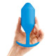 Заказать Синяя пробка для ношения B-vibe Snug Plug 5 - 14 см.