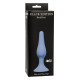 Заказать Синяя анальная пробка Slim Anal Plug Large - 12,5 см.