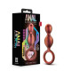 Заказать Коричневый анальный стимулятор Duo Loop Copper Anal Plug - 13,3 см.