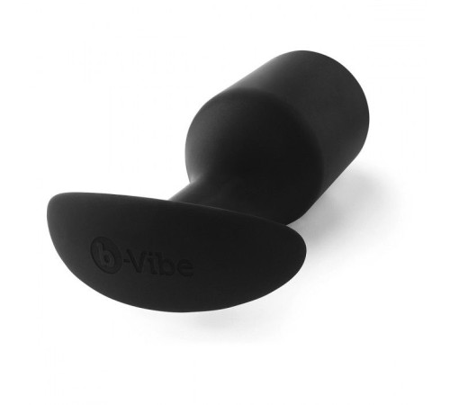 Черная анальная пробка для ношения B-vibe Snug Plug 6 - 17 см.
