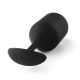 Заказать Чёрная пробка для ношения B-vibe Snug Plug 5 - 14 см.