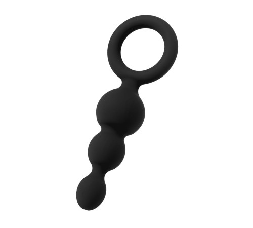 Набор чёрных анальных цепочек Satisfyer Booty Call