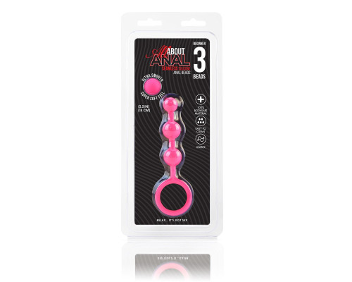Заказать Розовые силиконовые анальные бусы Silicone Anal Beads - 14 см. Заказать Розовые силиконовые анальные бусы Silicone Anal Beads - 14 см.
