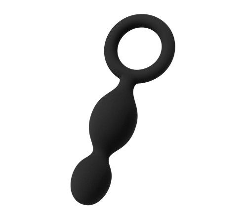 Набор чёрных анальных цепочек Satisfyer Booty Call