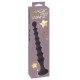 Черная анальная ёлочка Magic Anal Wand - 26,9 см.