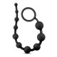 Заказать Черная анальная цепочка 10 Anal Beads - 31,8 см.