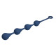 Синяя анальная цепочка - 42,6 см.