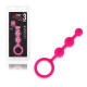 Заказать Розовые силиконовые анальные бусы Silicone Anal Beads - 14 см.