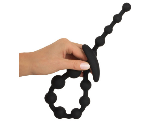 Заказать Черные анальные бусы Anal beads - 50 см. Заказать Черные анальные бусы Anal beads - 50 см.