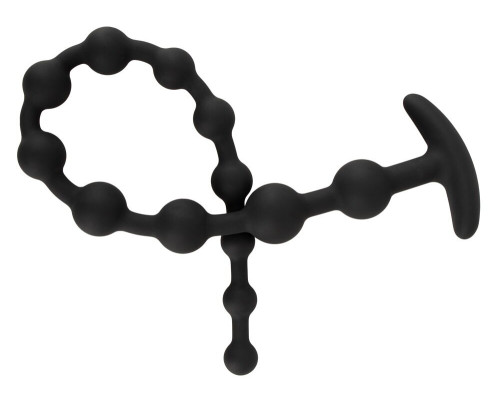 Заказать Черные анальные бусы Anal beads - 50 см. Заказать Черные анальные бусы Anal beads - 50 см.
