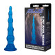 Заказать Голубая анальная елочка на присоске Anal Beads With Suction Base - 17,1 см.
