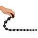 Заказать Черные анальные бусы Anal beads - 50 см.