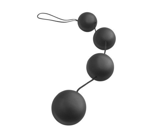 Анальная цепочка из 4 шариков Deluxe Vibro Balls