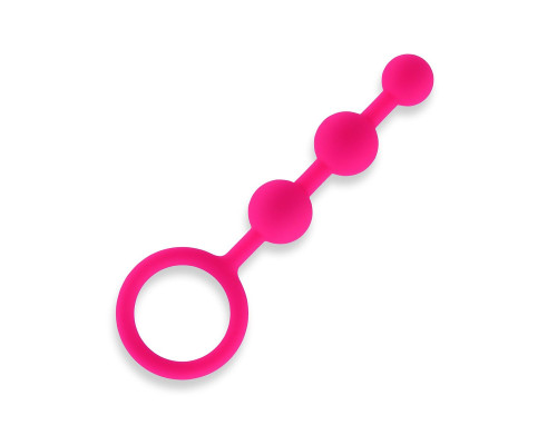 Заказать Розовые силиконовые анальные бусы Silicone Anal Beads - 14 см. Заказать Розовые силиконовые анальные бусы Silicone Anal Beads - 14 см.