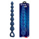 Синяя анальная цепочка - 26,7 см.