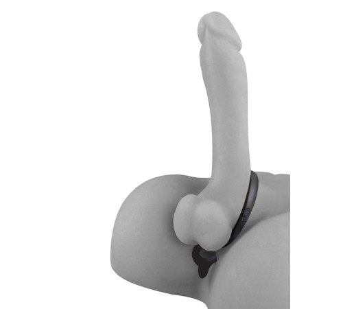 Черная анальная цепочка с эрекционным кольцом Ass-gasm Cockring Anal Beads Черная анальная цепочка с эрекционным кольцом Ass-gasm Cockring Anal Beads