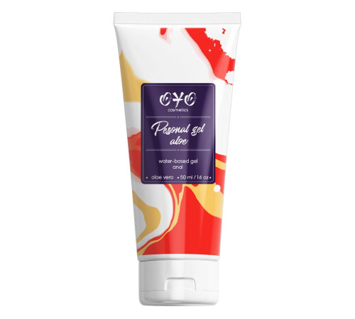 Анальная смазка на водной основе OYO Personal Gel Aloe - 50 мл.