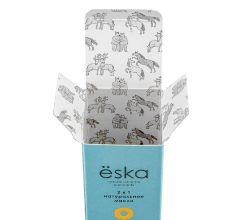 Массажное масло и лубрикант на масляной основе Ёska - 75 мл.