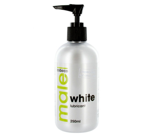 Анальная смазка на водной основе MALE Cobeco White Lubricant - 250 мл. Анальная смазка на водной основе MALE Cobeco White Lubricant - 250 мл.