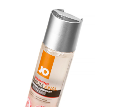 Анальный согревающий лубрикант на силиконовой основе JO Anal Premium Warming - 60 мл.