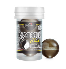 Анальный лубрикант на масляной основе Hot Ball Plus Conforto (2 шарика по 3 гр.)
