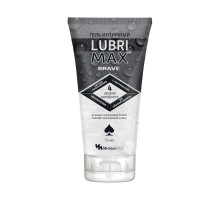 Водно-силиконовый интимный гель-смазка Lubrimax Brave - 75 мл.