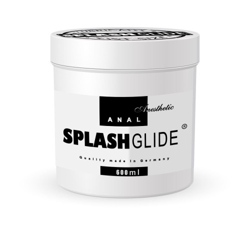 Анальный лубрикант на водной основе Splashglide Anal Anesthetic - 600 мл.