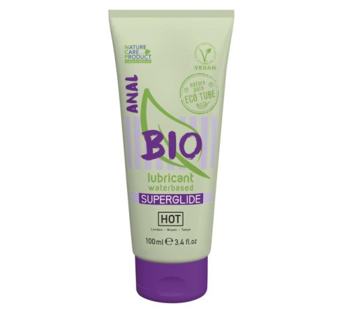 Интимный увлажняющий анальный гель BIO SuperGlide Anal - 100 мл.