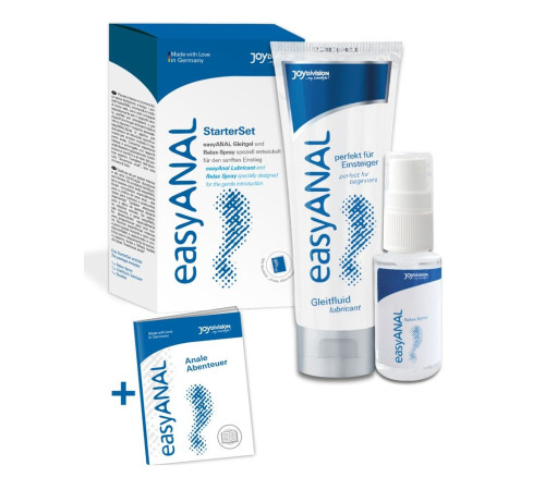 Набор лубрикантов для анального секса easyANAL Starter Set Набор лубрикантов для анального секса easyANAL Starter Set