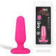 Заказать Розовый анальный плаг из силикона Seamless Silicone Butt Plug - 7,5 см.