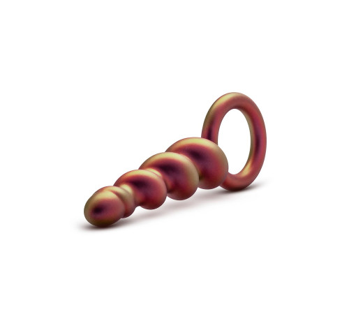Коричневый анальный стимулятор Spiral Loop Copper Anal Plug - 13,3 см. Коричневый анальный стимулятор Spiral Loop Copper Anal Plug - 13,3 см.
