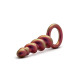 Заказать Коричневый анальный стимулятор Spiral Loop Copper Anal Plug - 13,3 см.