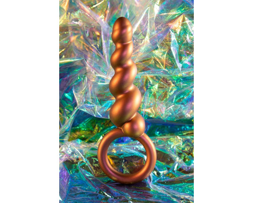 Заказать Коричневый анальный стимулятор Spiral Loop Copper Anal Plug - 13,3 см. Заказать Коричневый анальный стимулятор Spiral Loop Copper Anal Plug - 13,3 см.