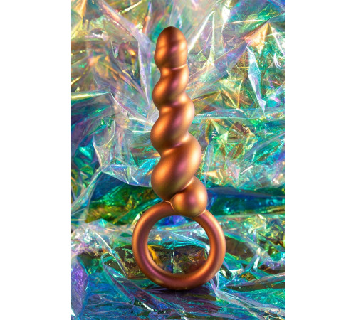 Коричневый анальный стимулятор Spiral Loop Copper Anal Plug - 13,3 см. Коричневый анальный стимулятор Spiral Loop Copper Anal Plug - 13,3 см.
