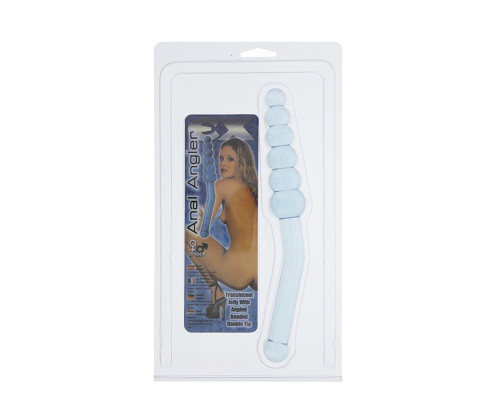 Заказать Голубая анальная ёлочка с ручкой Anal Angler - 23 см. Заказать Голубая анальная ёлочка с ручкой Anal Angler - 23 см.