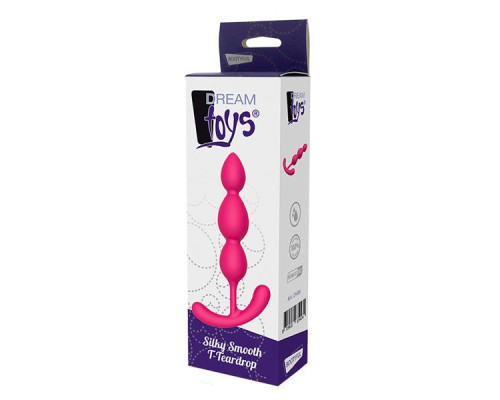 Заказать Розовый анальный стимулятор SILKY SMOOTH T-TEARDROP - 11 см. Заказать Розовый анальный стимулятор SILKY SMOOTH T-TEARDROP - 11 см.