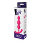 Заказать Розовый анальный стимулятор SILKY SMOOTH T-TEARDROP - 11 см.