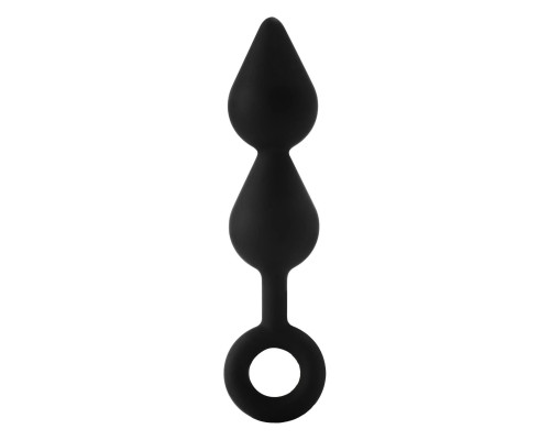Заказать Черный анальный стимулятор XL Double Drop Plug - 20 см. Заказать Черный анальный стимулятор XL Double Drop Plug - 20 см.