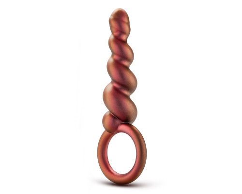 Заказать Коричневый анальный стимулятор Spiral Loop Copper Anal Plug - 13,3 см. Заказать Коричневый анальный стимулятор Spiral Loop Copper Anal Plug - 13,3 см.