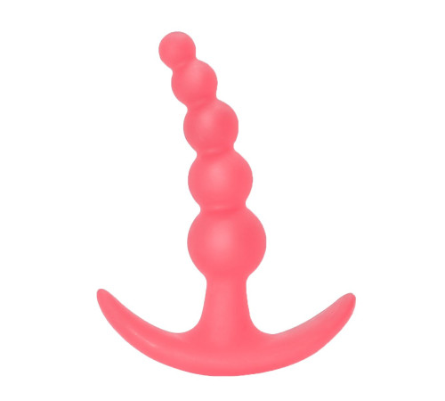 Розовая анальная пробка Bubbles Anal Plug - 11,5 см. Розовая анальная пробка Bubbles Anal Plug - 11,5 см.