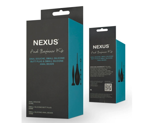 Заказать Анальный набор Nexus Anal Beginner Kit: пробка, душ и шарики Заказать Анальный набор Nexus Anal Beginner Kit: пробка, душ и шарики