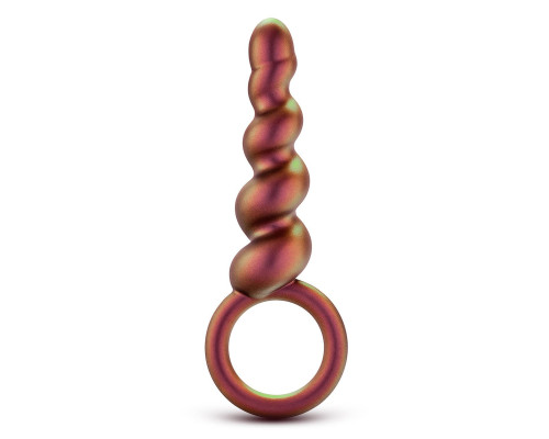 Заказать Коричневый анальный стимулятор Spiral Loop Copper Anal Plug - 13,3 см. Заказать Коричневый анальный стимулятор Spiral Loop Copper Anal Plug - 13,3 см.