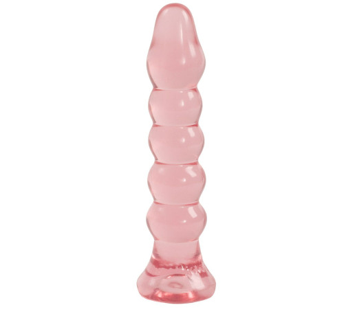 Анальная елочка из розового геля Crystal Jellies Anal Plug Bumps - 15,2 см. Анальная елочка из розового геля Crystal Jellies Anal Plug Bumps - 15,2 см.